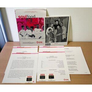 Soul Food TV Show Press Kit Showtime 2000 Rockmond Dunbar Irma P Hall